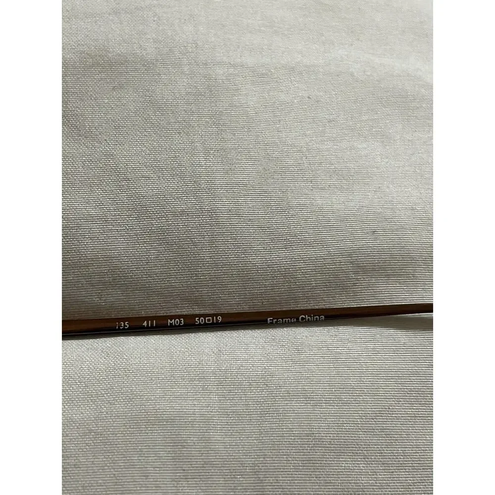 JAI KUDO 411 K3 M03 COPPER COLORED EYEGLASSES GLASSES FRAME 50-19-135mm - Picture 3 of 8